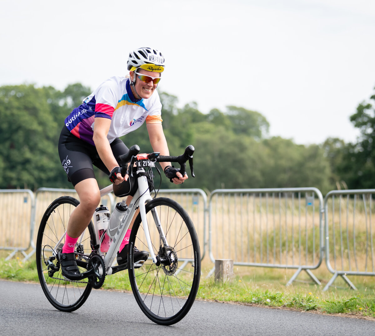 Cyclists take part in Prudential RideLondon 100 to raise money for The National Autistic Society. // Photography by www.sportsphotographer.co.uk