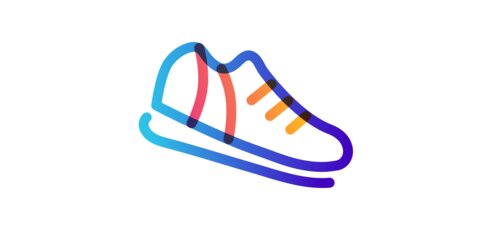 Running shoe icon