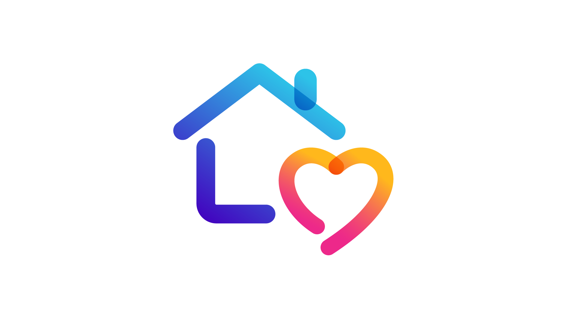 house and heart icons