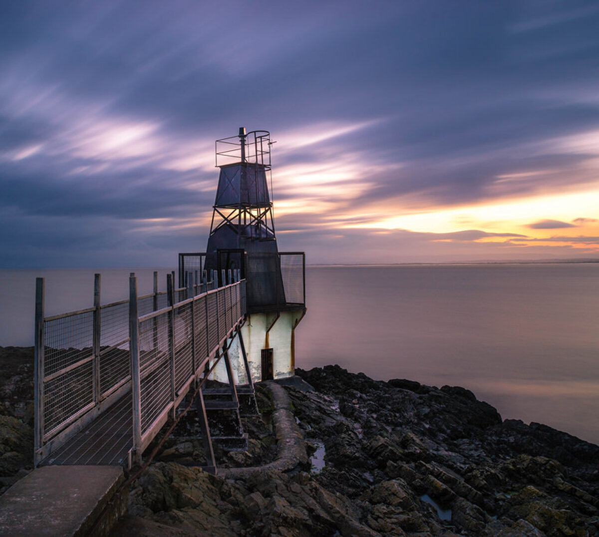 A battery point in Portishead